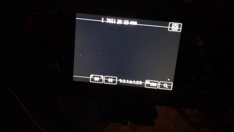 Aligning Venus and M45 in the DSLR frame.