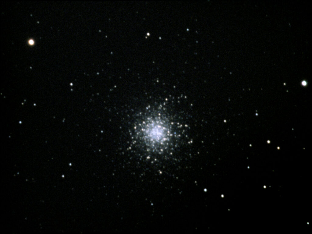 Messier 13 using Firecapture and an ASI224MC